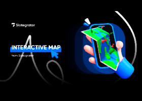 Interactive world map with information and rules of different forms of gambling from Slotegrator