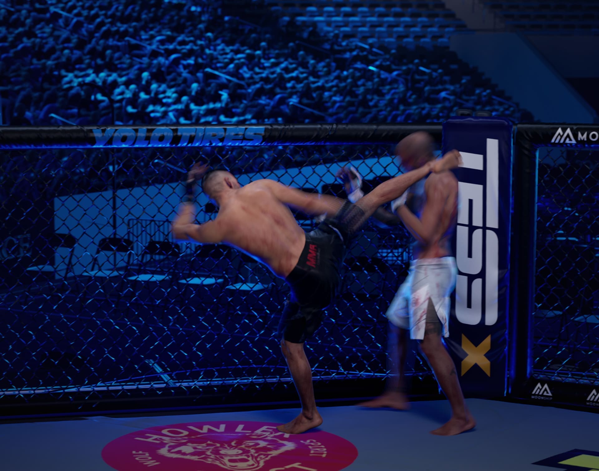 GoldenRace new super realistic MMA fighting game
