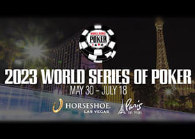 World Series of Poker (WSOP) unveiled the schedule for the biggest tournament of 2023